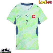 Switzerland Breel Embolo #7 Replica Away Shirt Ladies World Cup 2026 Short Sleeve